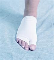 Forefoot Compression Sleeve White 20-30 mmHg Small Grade II Postoperative Support