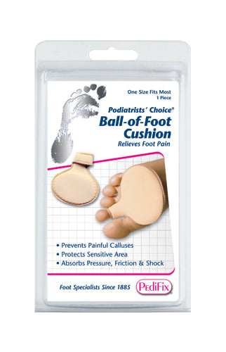 Metatarsal Cushion With Nylon Cover and Toe Loop Soft Double-Layer Foam Pad One Size Fits Most