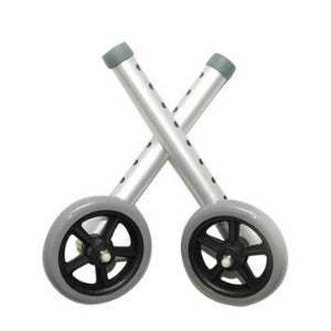 Probasics 5 Fixed Walker Wheels With Glide Caps (Pair)