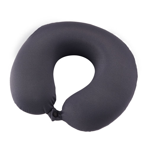 Charcoal Gel Memory Foam Travel Neck Pillow
