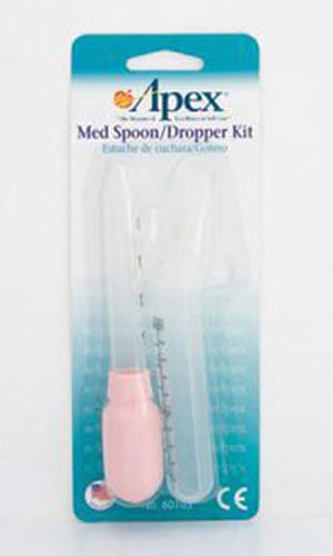 Apex Med Spoon Dropper Kit 10ml Spoon 5ml Dropper