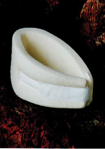 SportAid Universal Cervical Collar Latex Free Medium Firm Foam Fits 12 To 22 Neck Chin Cutout