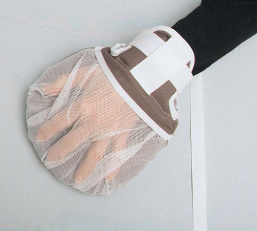 Padded Hand Mitt With Finger Separator Pair