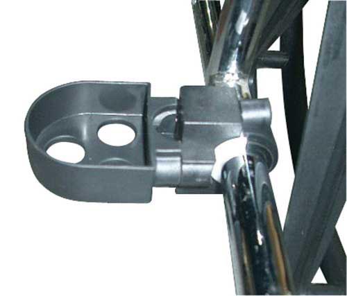 Wheelchair Cane And Crutch Holder Clip On Mount For Wheelchair Frame Easily Attaches