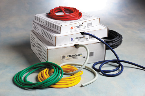  Thera-Band Resistive Exercise Tubing- 25 Ft.- Red