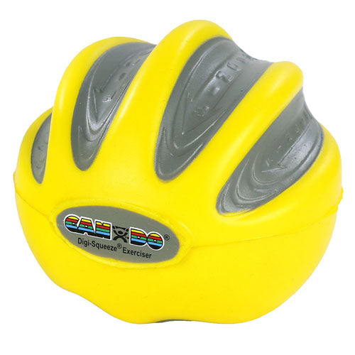  Cando Digi-Squeeze Hand Exer Yellow Med Size X-Lt Strngth
