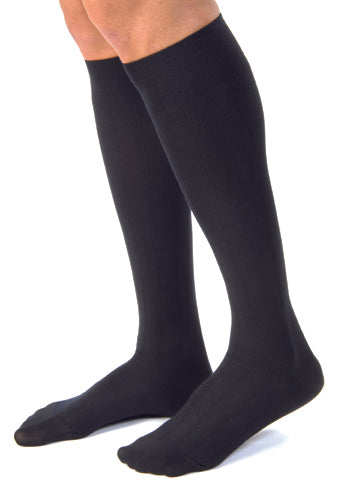  Jobst For Men Casual Medical Legwear 15-20Mmhg Medium Black