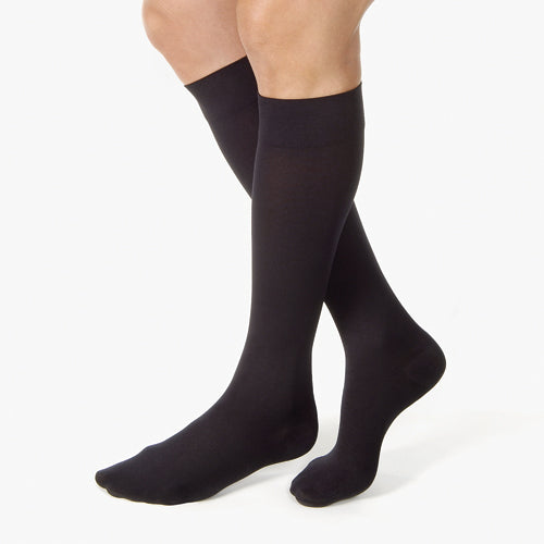 Jobst Relief 15-20 Knee-Hi Black Large Full Calf Ct