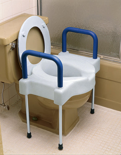 Tall-ette Elevated  Toilet W/legs X-wide  400 Lb. Alum