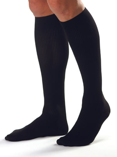  Jobst For Men 20-30 Knee-Hi Black X-Large (Pair)