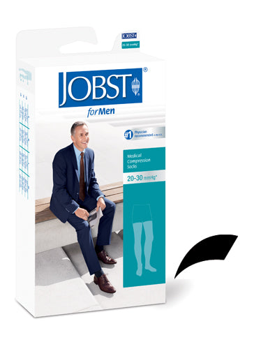  Jobst For Men 20-30 Thigh-Hi X-Large Black