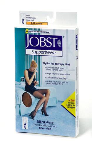  Jobst Pantyhose Ultrasheer 8-15 Mmhg Silky Beige Large
