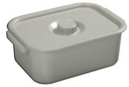  Commode Pail Bariatric Gray