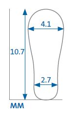 Darco Med-surg Shoe Mens Medium 8 1/2 - 10