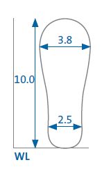 Darco Med-surg Shoe Womens Large 8 1/2 - 10