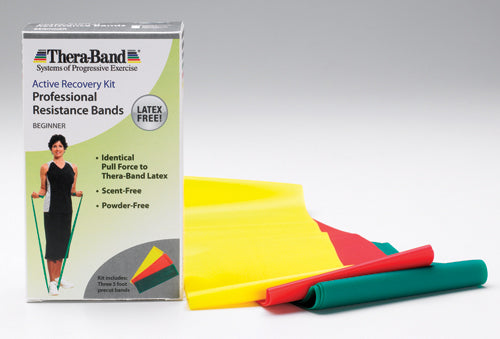  Thera-Band 5 Combo Pack- Light Latex-Free