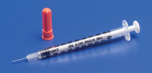  Monoject Insulin Syringes 1/2Cc 29G Bx/100