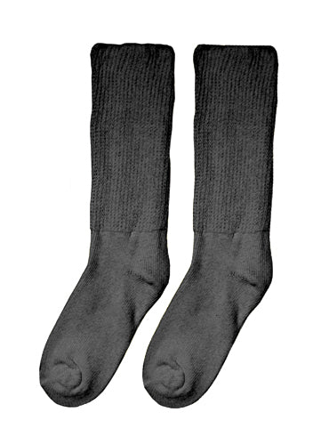  Diabetic Socks - Large (10-13) (Pair) Black