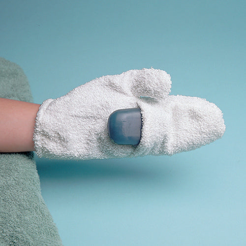  Terry Soap Mitt Medium