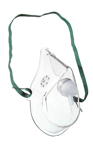  Oxygen Mask Adult W/7 Tubing Medium Concentration (Each)