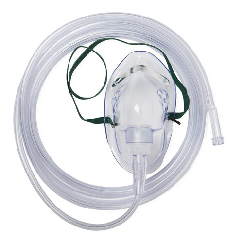  Oxygen Mask Pediatric W/7 Tubing Medium Conc (Each)
