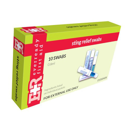  Sting Relief Swabs Bx/10