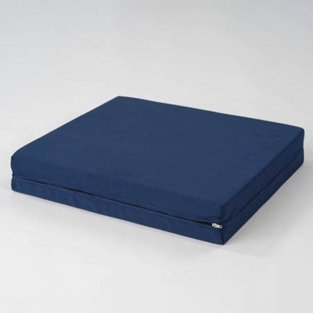 Wheelchair Foam Cushion W/cvr 18  X 16   X 2   Blue