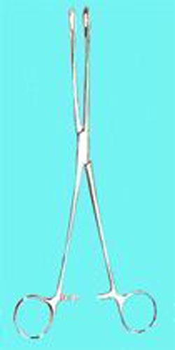  Sponge Forceps Straight Serrated 9 1/2