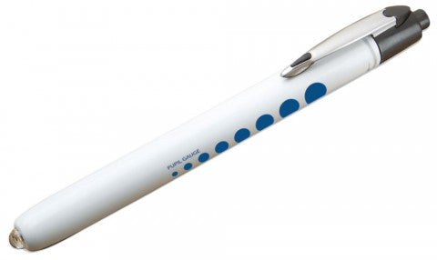  Metalite Reusable Penlight White W/ Pupil Gauge Each