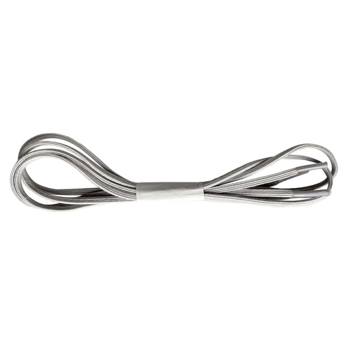  Fit To Be Tied Shoe Laces Elas-White 24 Pr