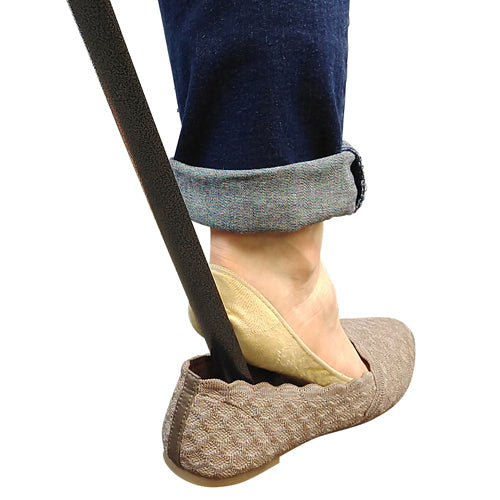 Get Your Shoe On Metal Shoehorn 18  Long