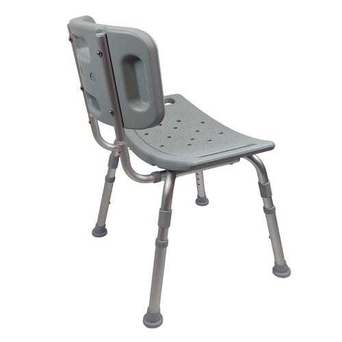 Bathroom Perfect Shower Chair With Back By Blue Jay Cs/4