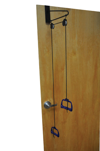 Blue Jay Overdoor Shoulder Pulley Exercise Kit With Dual Pulleys And Adjustable Rope For Shoulder And Arm Rehab