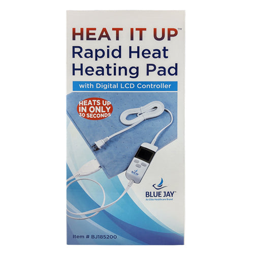Heating Pad  12 X24   Washable 6 Heat & 6 Timer Settings