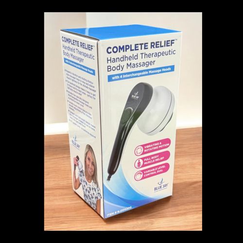 Complete Relief Handheld Corded Massager By Blue Jay