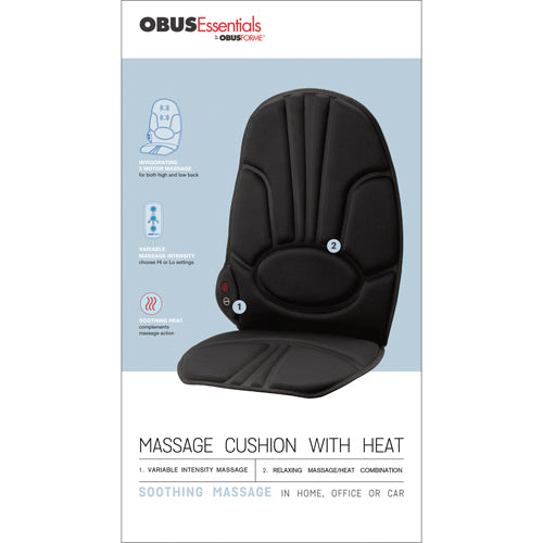 Home/auto Back & Seat Heated Massage Cushion