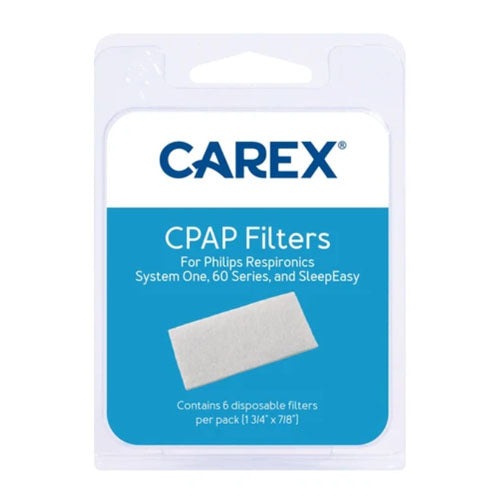  Cpap Filter Pk/6 Carex System One Ultra Fine Filters