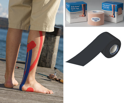  Kinesiology Tape 2 X 16.5 Black