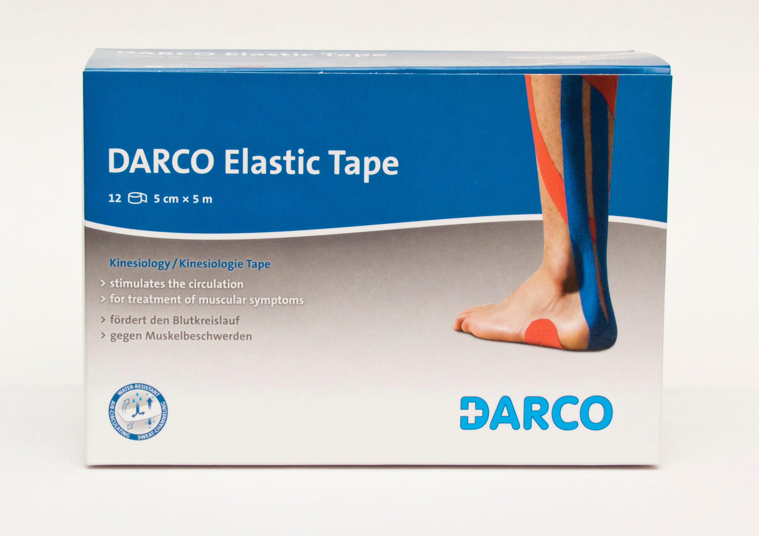 Kinesiology Tape  2  X 16.5' Blue