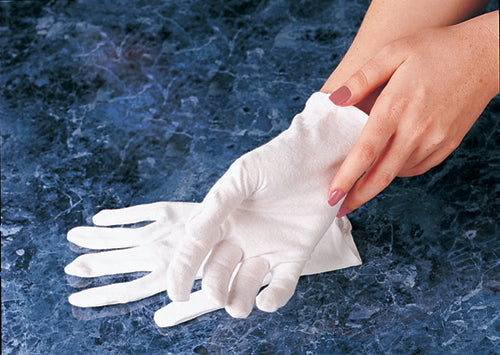  Carex Soft Hands Cotton Gloves Small/Medium (Box/6 Pair)