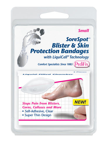 Sorespot Blister & Skin (pk/4) Protection Bandages  Large
