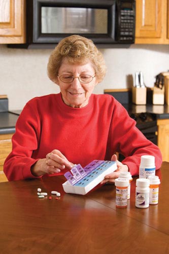  Pill Organizer Twice-A-Day Weekly