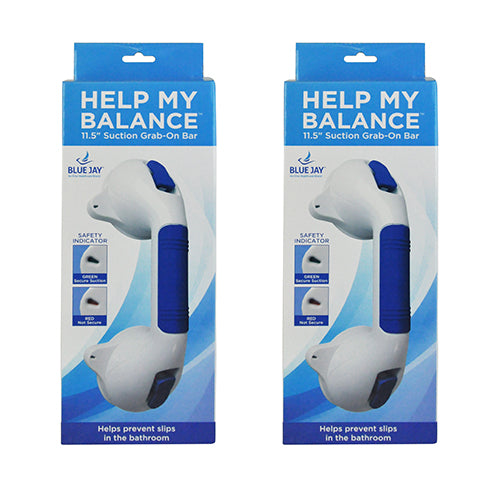 Suction Grab Bar  11  Long Non-adjustable  Pack/2