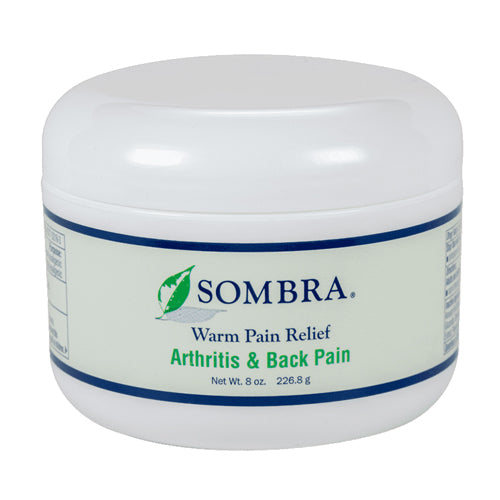  Sombra Warm Pain Relief Arthritis & Back Pain 8 Oz Jar