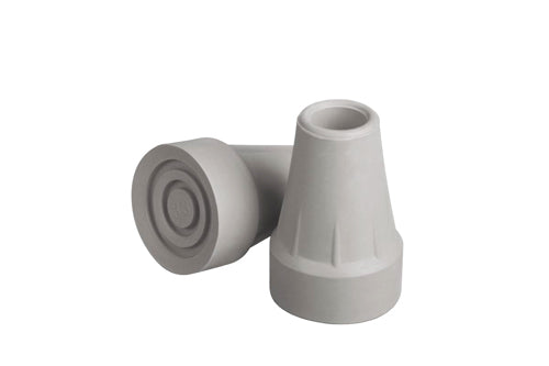  Crutch Tips (Super) Grey Pair (Mfgr 00842) Case/8 Pr